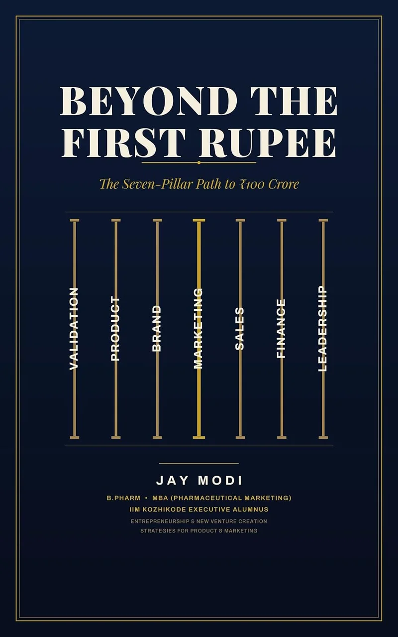 Cover of Beyond the First Rupee: The Seven-Pillar Path to ₹100 Crore